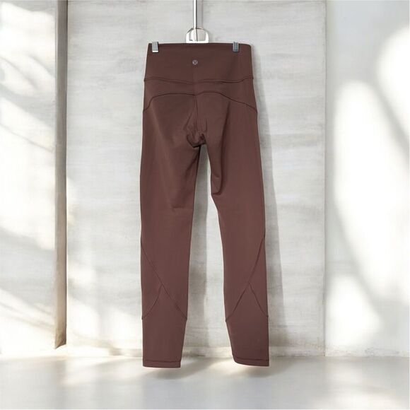 lululemon athletica Movement 7/8 Tight Antique Bark High-Waisted Mauve Leggings - Picture 4 of 4